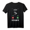 Judo ruft und ich muss lustig werden - Humorvolles Telefon Bildschirm T-Shirt für Sport- und Kampfkunstliebhaber, Geschenkidee für Geburtstag & Weihnachten