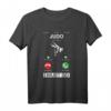 Judo ruft und ich muss lustig werden - Humorvolles Telefon Bildschirm T-Shirt für Sport- und Kampfkunstliebhaber, Geschenkidee für Geburtstag & Weihnachten