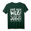 Lustiges Judo Kinder Geschenk - Aus dem Weg ich muss zum Judo T-Shirt für Mädchen und Jungen, ideales Geburtstagsgeschenk für Kampfsport begeisterte Kinder