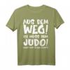Lustiges Judo Kinder Geschenk - Aus dem Weg ich muss zum Judo T-Shirt für Mädchen und Jungen, ideales Geburtstagsgeschenk für Kampfsport begeisterte Kinder