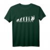 Evolution Judo T-Shirt für Judoka und Martial Arts Fans – Klassisch geschnitten, doppelt genähter Saum