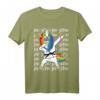 Jiu Jitsu Dabbing Unicorn Shirt für Mädchen - Lustiges MMA und BJJ T-Shirt, Perfektes Geschenk für Kampfsportliebhaber