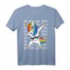 Jiu Jitsu Dabbing Unicorn Shirt für Mädchen - Lustiges MMA und BJJ T-Shirt, Perfektes Geschenk für Kampfsportliebhaber