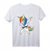 Jiu Jitsu Dabbing Unicorn Shirt für Mädchen - Lustiges MMA und BJJ T-Shirt, Perfektes Geschenk für Kampfsportliebhaber