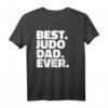 Herren BEST Judo Dad Ever T-Shirt – Geschenk für Väter und Großväter, perfekt für Judo-Fans