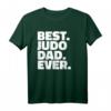 Herren BEST Judo Dad Ever T-Shirt – Geschenk für Väter und Großväter, perfekt für Judo-Fans