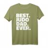 Herren BEST Judo Dad Ever T-Shirt – Geschenk für Väter und Großväter, perfekt für Judo-Fans