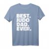 Herren BEST Judo Dad Ever T-Shirt – Geschenk für Väter und Großväter, perfekt für Judo-Fans
