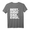 Herren BEST Judo Dad Ever T-Shirt – Geschenk für Väter und Großväter, perfekt für Judo-Fans