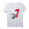Kinder 7. Geburtstag T-Shirt für Jungen - Ninja, Karate & Kampfsport Motiv, Perfekt für Geburtstagsfeier, Kindergarten & Schule