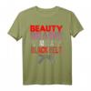 Karate & Judo Kampfsport T-Shirt mit Spruch 'Beauty Brains And A Black Belt' – Perfekt für Wettkämpfer und Kampfsportfans