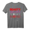 Karate & Judo Kampfsport T-Shirt mit Spruch 'Beauty Brains And A Black Belt' – Perfekt für Wettkämpfer und Kampfsportfans