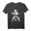 Einhorn Karate Ninja Kampfkunst T-Shirt für Mädchen - Perfekt für Judo, Kickboxing & Taekwondo, tolles Geschenk für junge Kampfsportlerinnen