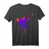 Taekwondo Jiu Jitsu Farbspritzer Kinder T-Shirt – Bunte Kampfsport Grafik für Judo, MMA & Mama-Lieblinge