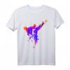 Taekwondo Jiu Jitsu Farbspritzer Kinder T-Shirt – Bunte Kampfsport Grafik für Judo, MMA & Mama-Lieblinge