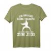 Judo Judotrainer Judokämpfer Kampfsport Geschenk T-Shirt - Perfekt für Judoka & Trainer, Mit Motiv 'Ich brauche keine Therapie ich muss einfach nur zum Judo'