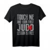 HapMonkey Judo Fans T-Shirt mit lustigem Spruch - Perfektes Geschenk für Judoka und Kampfsportliebhaber