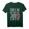 HapMonkey Judo Fans T-Shirt mit lustigem Spruch - Perfektes Geschenk für Judoka und Kampfsportliebhaber