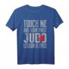 HapMonkey Judo Fans T-Shirt mit lustigem Spruch - Perfektes Geschenk für Judoka und Kampfsportliebhaber