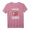 Judo T-Shirt - Lustiges Design 'Ich brauche keine Therapie ich muss nur zum Judo' für Judoka, Kampfsportler & Trainer