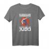 Judo T-Shirt - Lustiges Design 'Ich brauche keine Therapie ich muss nur zum Judo' für Judoka, Kampfsportler & Trainer