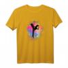 Mädchen Regenbogen Karate & Taekwondo Silhouette T-Shirt – Trendiges Kampfsport Bekleidung für Geburtstage, Weihnachten und Alltag