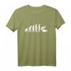Evolution Judoka - Lustiges Judo-Kämpfer T-Shirt mit Silhouetten-Design, perfektes Geschenk für Judoka zu Weihnachten, Geburtstag und Valentinstag