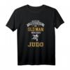 Unterschätzen Sie niemals einen alten Mann, der Judo tut T-Shirt – Geschenkidee für Judo Senseis, Meister & Väter