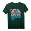 Judo Mädchen Kampfsport Retro T-Shirt - Stylisches Design für junge Kampfsportlerinnen und Japan-Fans