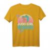 Judo Mädchen Kampfsport Retro T-Shirt - Stylisches Design für junge Kampfsportlerinnen und Japan-Fans