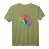 Hollywood Walk of Fame Los Angeles Surfer T-Shirt – Buntes Souvenir & Geschenk für Reisende & Surfer, Perfekt für Touristen & Urlauber
