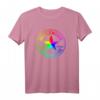 Hollywood Walk of Fame Los Angeles Surfer T-Shirt – Buntes Souvenir & Geschenk für Reisende & Surfer, Perfekt für Touristen & Urlauber