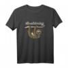 Boulder Faultier Klettern T-Shirt – Perfektes Outfit für Kletterer und Boulder Fans, ideales Geschenk für Männer, Damen und Kinder
