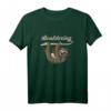 Boulder Faultier Klettern T-Shirt – Perfektes Outfit für Kletterer und Boulder Fans, ideales Geschenk für Männer, Damen und Kinder