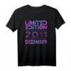 Dezember 2011 Junge Mädchen 13. Geburtstag Limited Edition T-Shirt – Perfektes Geschenk zum 13. Geburtstag im Dezember