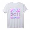 Dezember 2011 Junge Mädchen 13. Geburtstag Limited Edition T-Shirt – Perfektes Geschenk zum 13. Geburtstag im Dezember