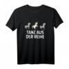 Be Different Mut Einhorn T-Shirt - Lustiges Tanz aus der Reihe Design als Geschenk für Mutmacher und Individualisten