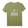 Be Different Mut Einhorn T-Shirt - Lustiges Tanz aus der Reihe Design als Geschenk für Mutmacher und Individualisten