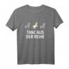 Be Different Mut Einhorn T-Shirt - Lustiges Tanz aus der Reihe Design als Geschenk für Mutmacher und Individualisten