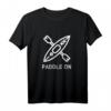 Kajakfahrer T-Shirt mit Retro Paddel-Design – Perfektes Wassersportgeschenk für Kajak- und Yakfans