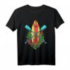 SUP Stand Up Paddle Surfboard Paddel T-Shirt - Wassersport Geschenk für Surfer, Kiter und Kajakfahrer, Damen & Herren