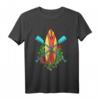 SUP Stand Up Paddle Surfboard Paddel T-Shirt - Wassersport Geschenk für Surfer, Kiter und Kajakfahrer, Damen & Herren
