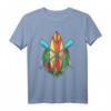 SUP Stand Up Paddle Surfboard Paddel T-Shirt - Wassersport Geschenk für Surfer, Kiter und Kajakfahrer, Damen & Herren