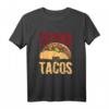Tacos und Taekwondo T-Shirt – Perfektes Geschenk für Kampfsportler, Taekwondo Kämpfer & Asien Liebhaber zu Weihnachten & Geburtstag