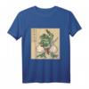 Japanischer Frosch Samurai Kampfkunst T-Shirt – Retro Anime Vaporwave Design, Perfekt für Japan- und Tokyo-Fans