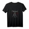 Shotokan Karate Kampfkunst T-Shirt - Klassisch geschnitten, doppelt genähter Saum für Kampfsportfans