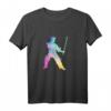 Silhouette Arnis Escrima Kali Kampfkunst Selbstverteidigung T-Shirt – Perfekt für Kampfsportler & als Geschenk für Selbstverteidigungstraining
