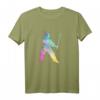 Silhouette Arnis Escrima Kali Kampfkunst Selbstverteidigung T-Shirt – Perfekt für Kampfsportler & als Geschenk für Selbstverteidigungstraining