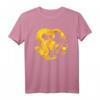 Furchtloses Goldener Chinesischer Drache Feuerkugel T-Shirt – Magisches, kraftvolles Design für Drachen- und Kulturfans, Unisex