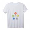 Damen Qigong 5 Elemente Spirituell Chakra Zen Tai Chi T-Shirt mit V-Ausschnitt – Spirituelle Kleidung für Meditation, Taoismus & Qi Gong Fans